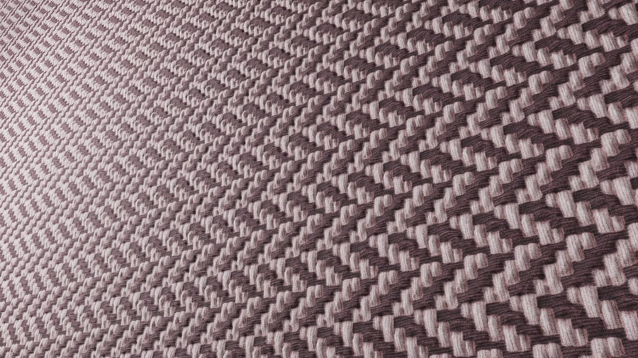 Tecido para estofamento em jacquard ziguezague, textura, ameixa