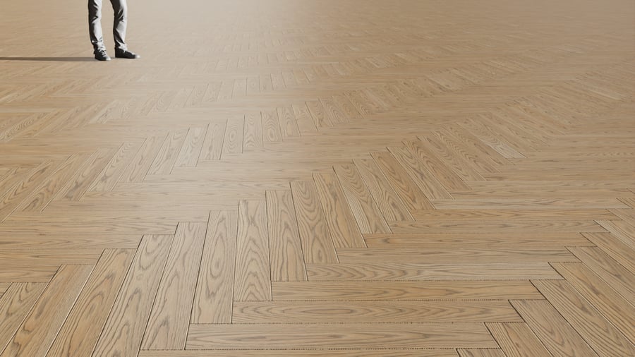 Herringbone Ash Wood Board Texture, Beige