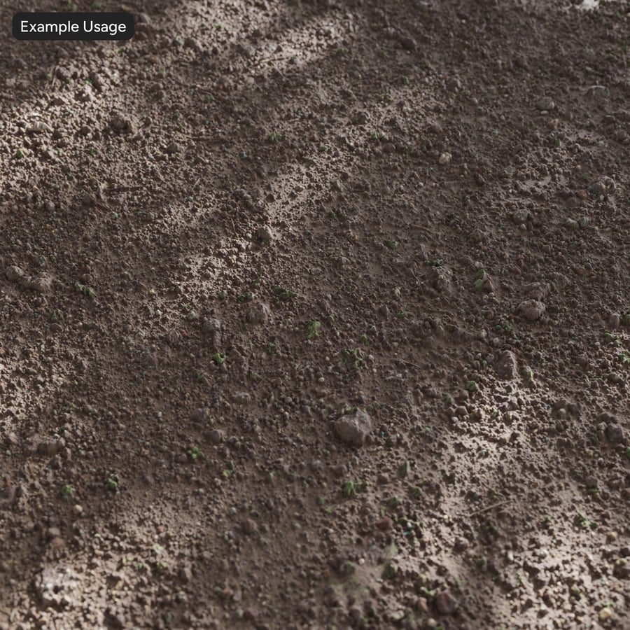 Textura de solo com ervas daninhas