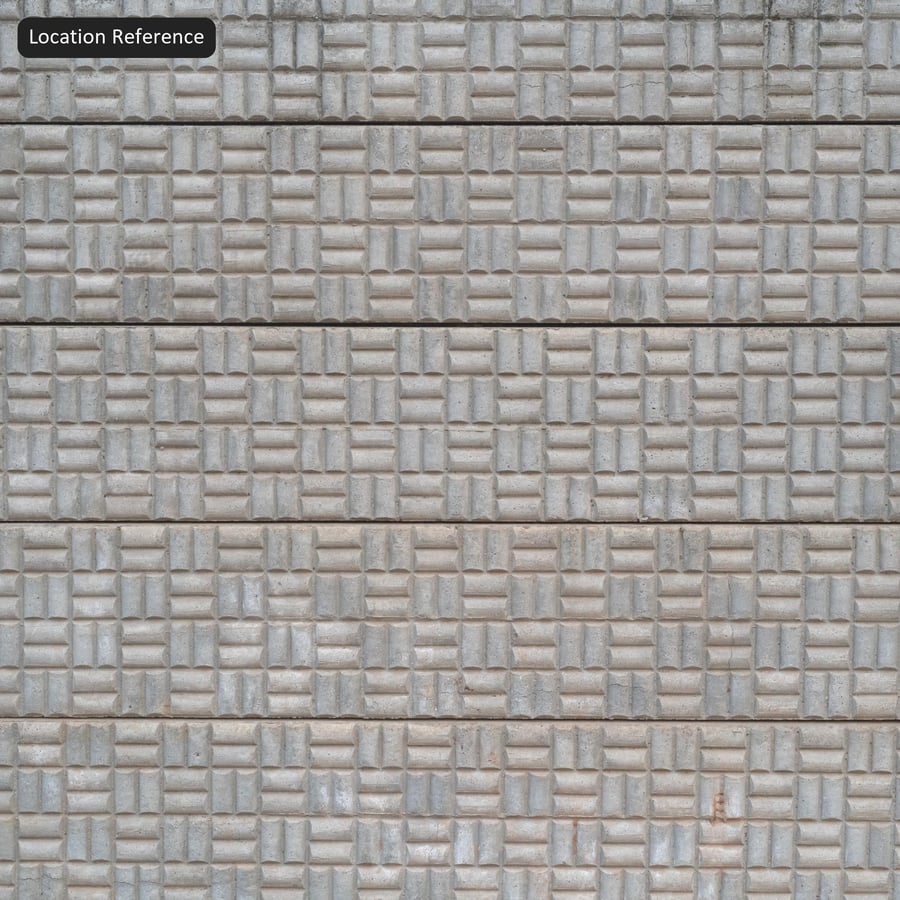 Texture di muro in cemento prefabbricato a intreccio