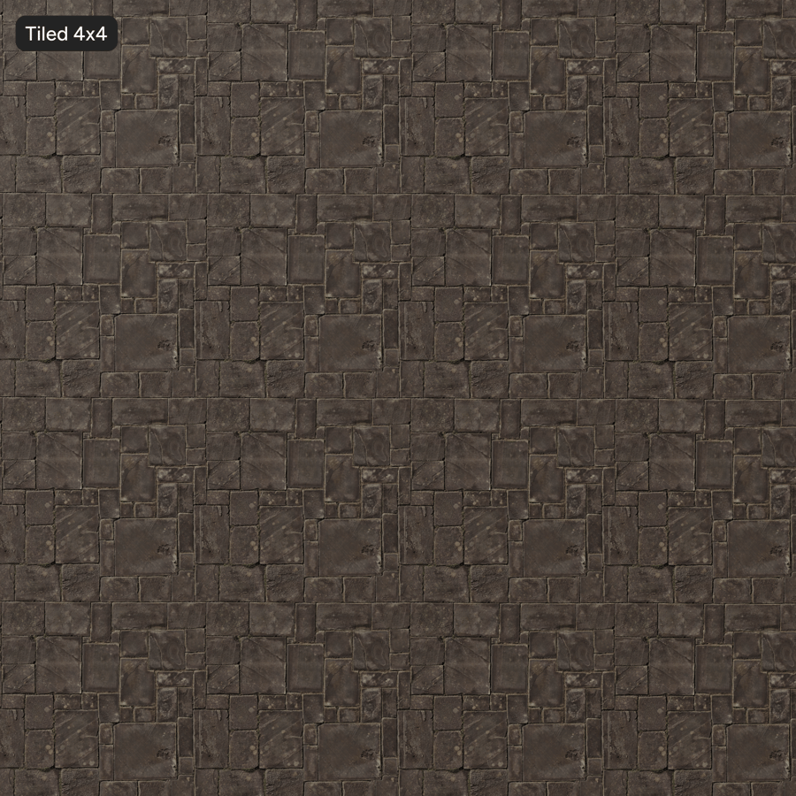 이끼 풍화석 포장 텍스처