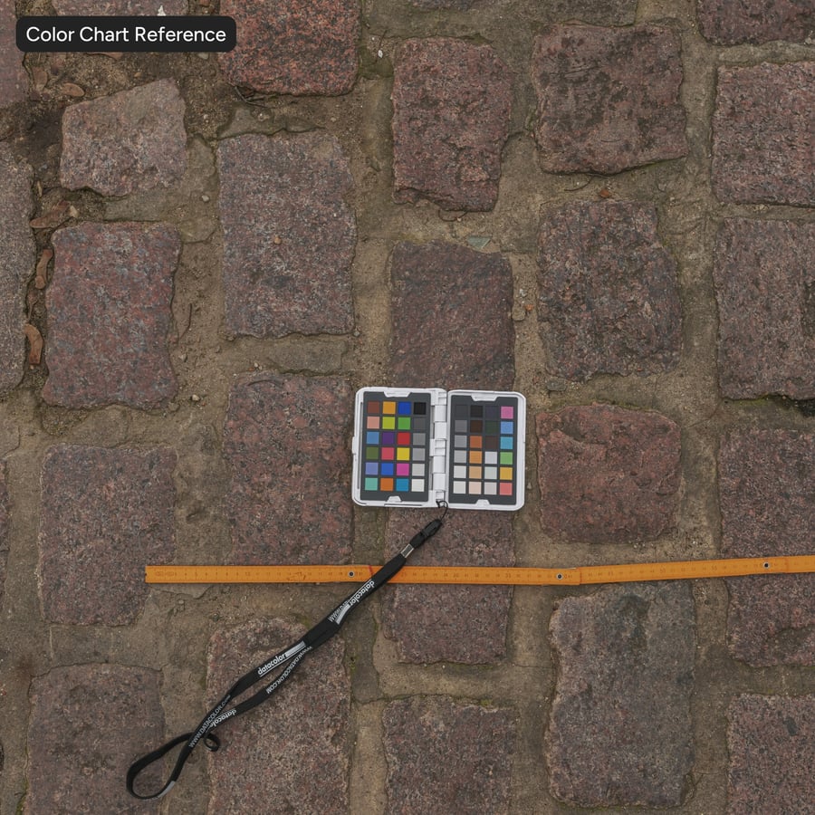 Worn Cobblestone Paver Texture