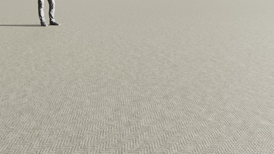 Textura de piso em carpete com fio em loop e setas suaves, verde azeitona