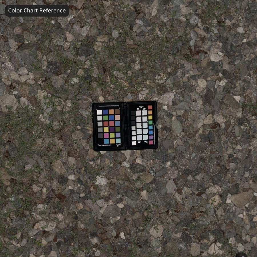 Gras op compacte grindstructuur