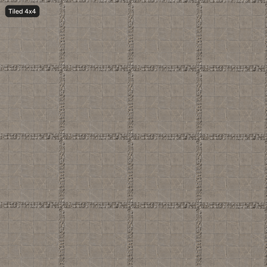 Cobblestone with Stone Floor Texture