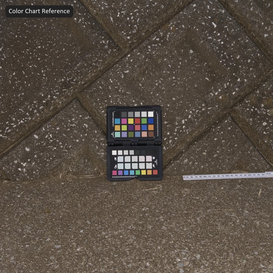 スタンプ骨材ヘリンボーン擁壁コンクリートの質感