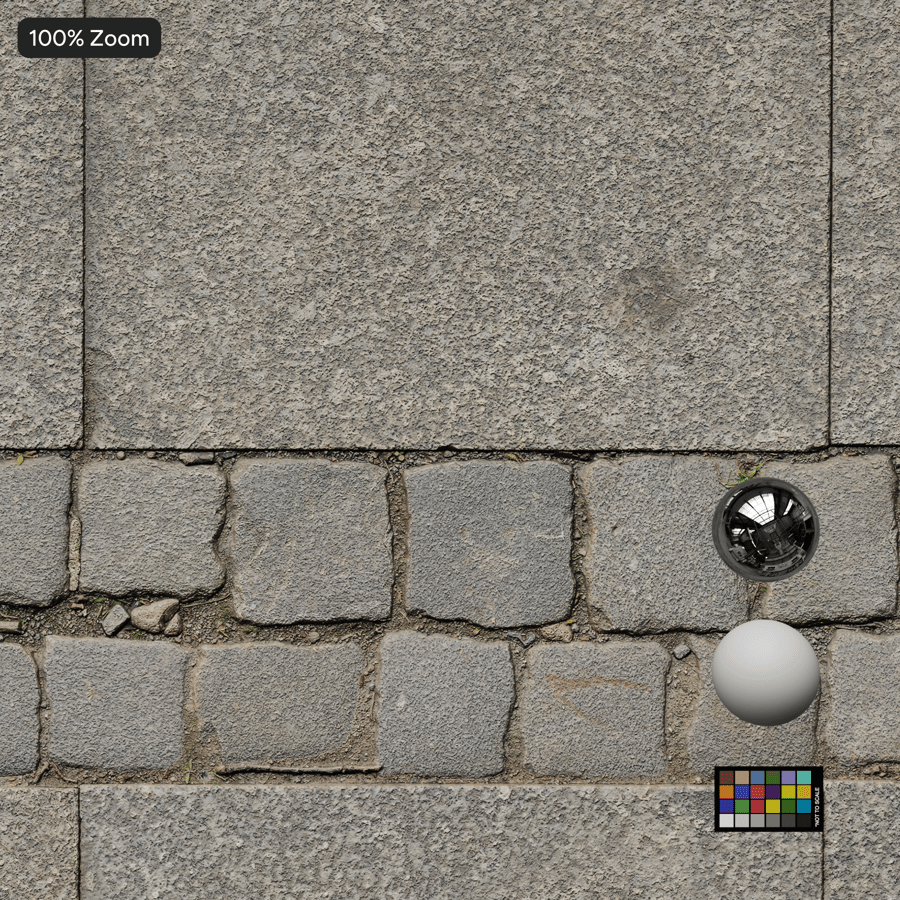 Dalles de pierre rugueuses et texture des pavés