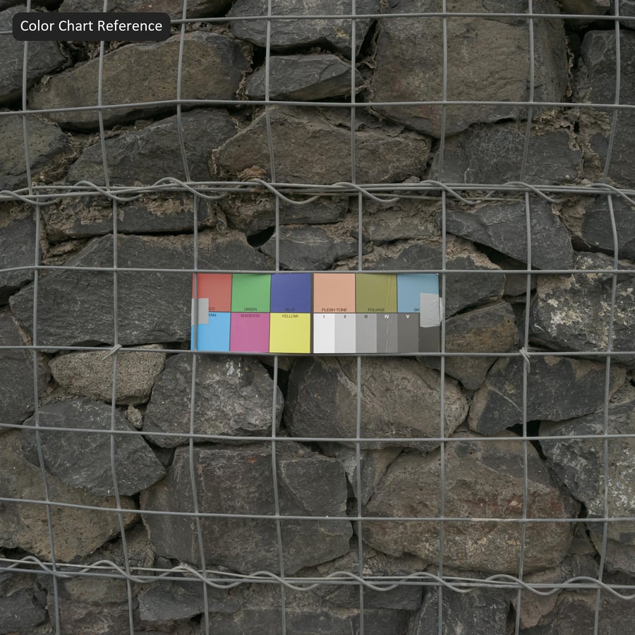 Stone Gabion Wall Texture, Grey