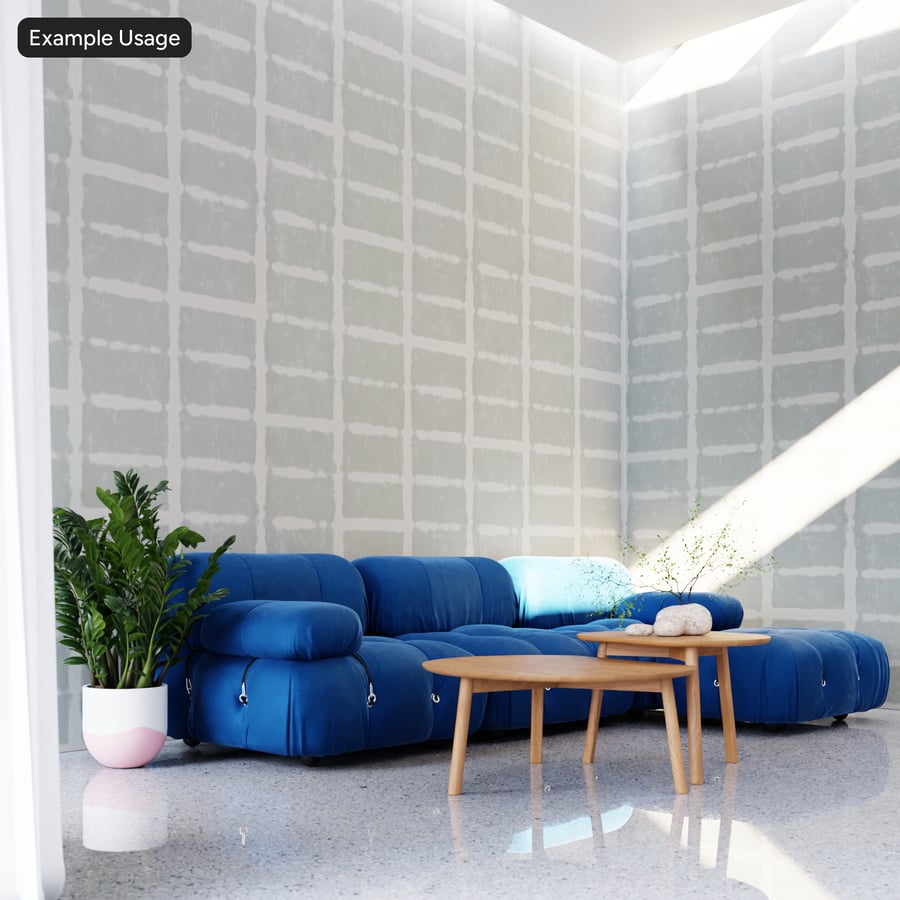 Textura de drywall com padrão empilhado preparado