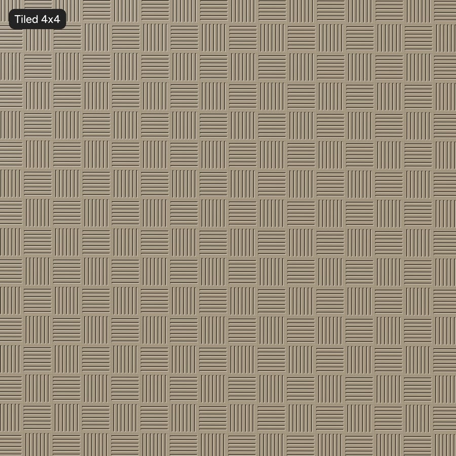 Cross Paneled Drop Πλακάκια οροφής υφή, μπεζ