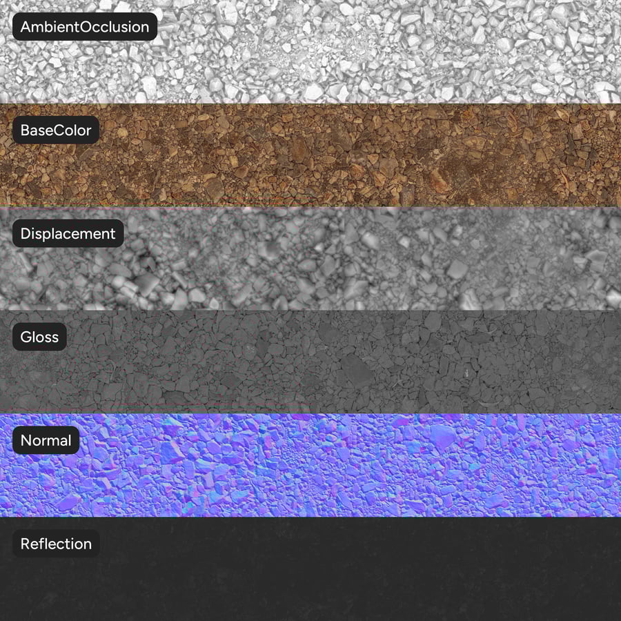 Nagy Chunky Rock textúra