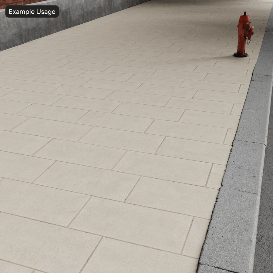 Rechteckiges Laufpflaster Textur