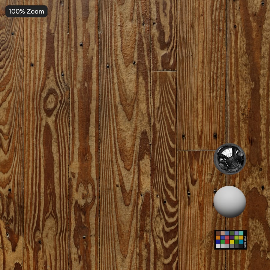 Plain Sawn Oak Wood Board Texture, Bronze