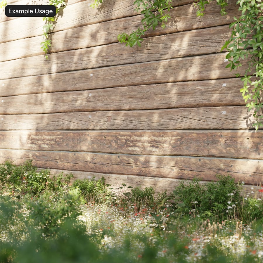 Texture murale de bardage en vieux bois