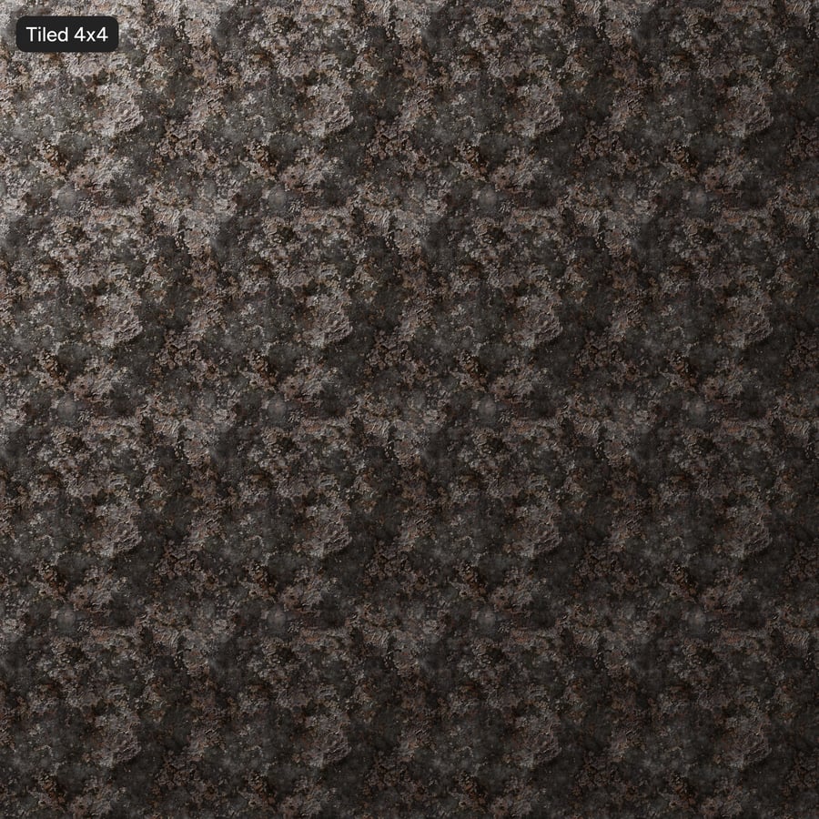 Textura de metal fortemente corroído