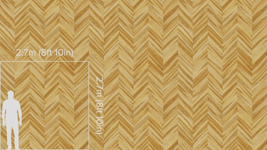 Chevron Beech Wood Board Texture, Natural