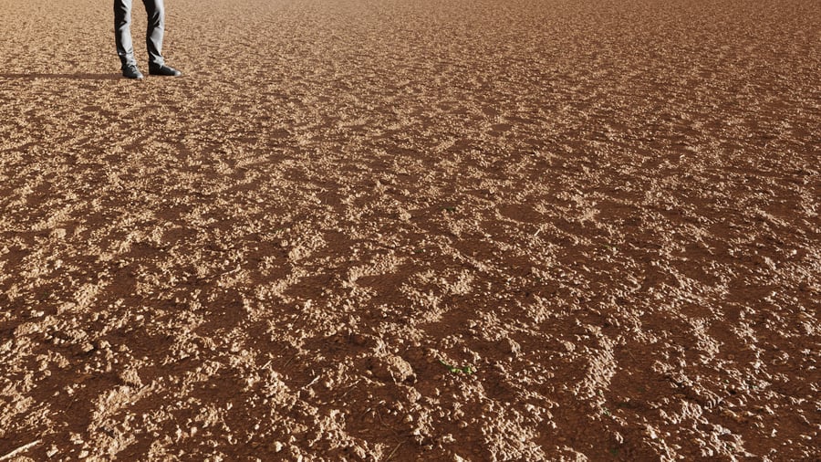 Textura de terra áspera