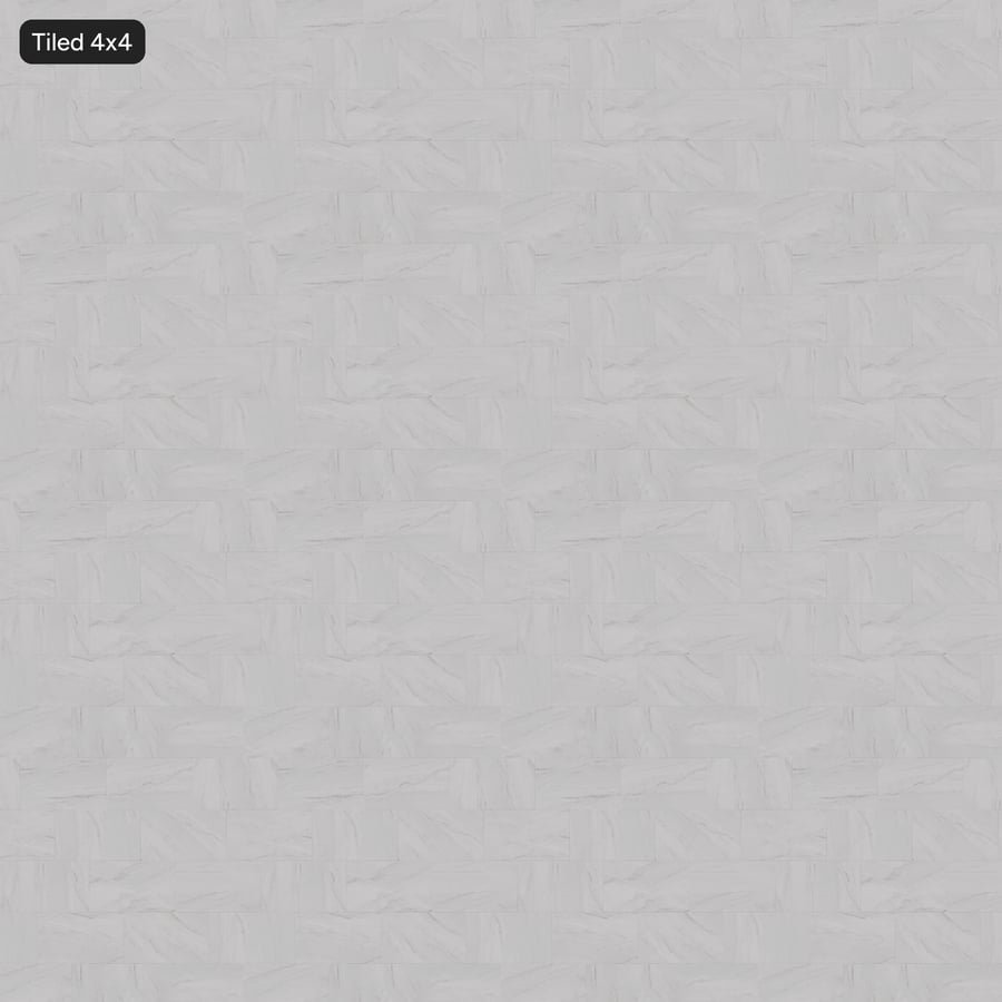 Textura de azulejo mate retangular deslocado em quartzito, branco