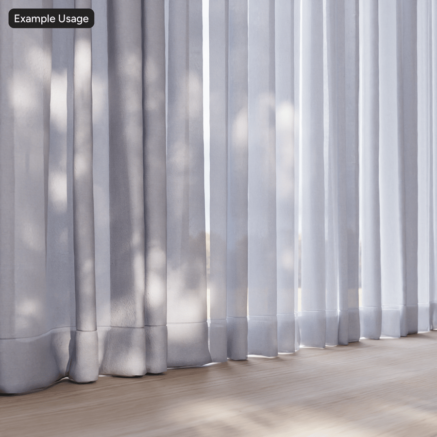 Textura de tecido para cortinas branqueado, branco