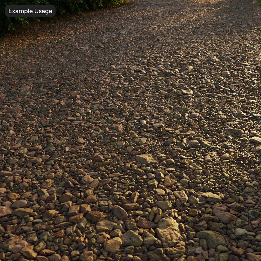 Chunky Rock Texture, Caramel