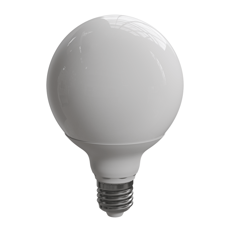 Opaque Globe Light Bulb Model