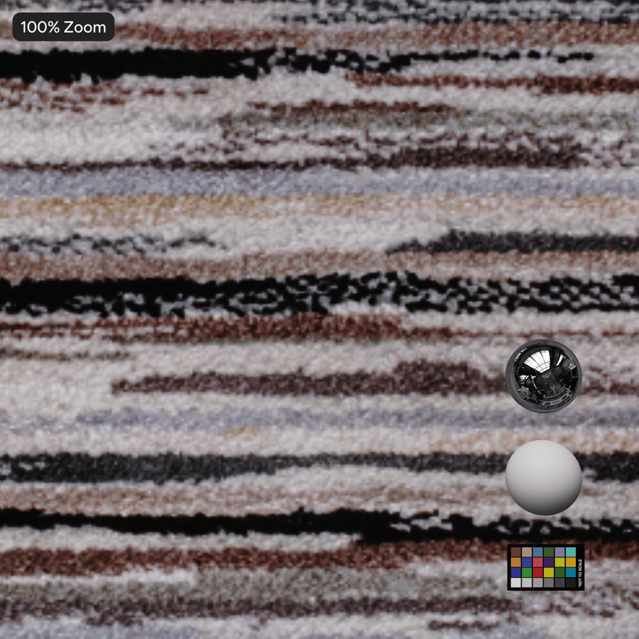 Clara Titanium Fabric Texture, Brown