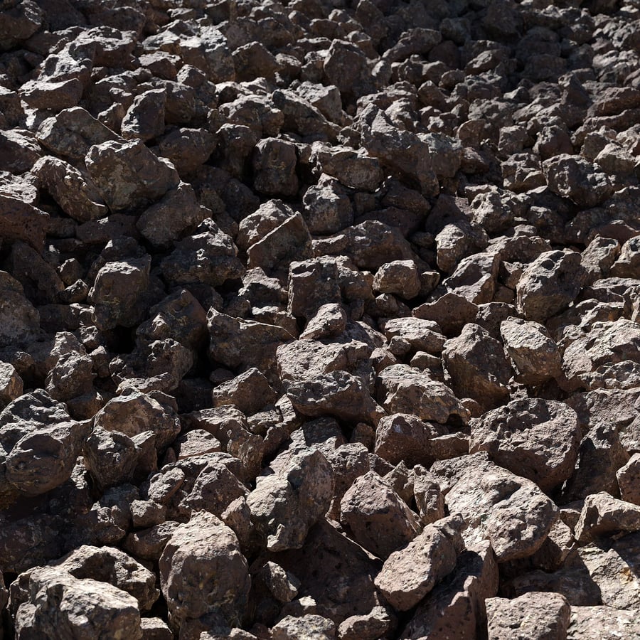 Jaggered Desert Sandstone Rock Models Collection