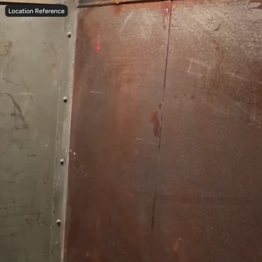 Rusted Metal Panel Texture