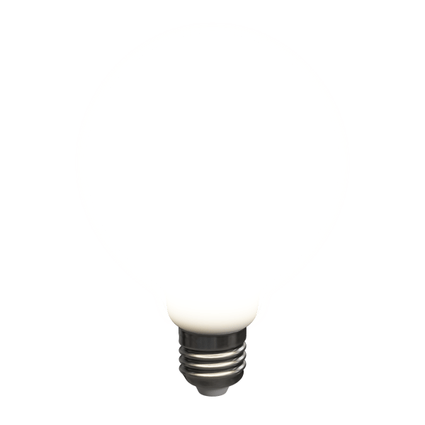 Globe Opaque Light Bulb Model