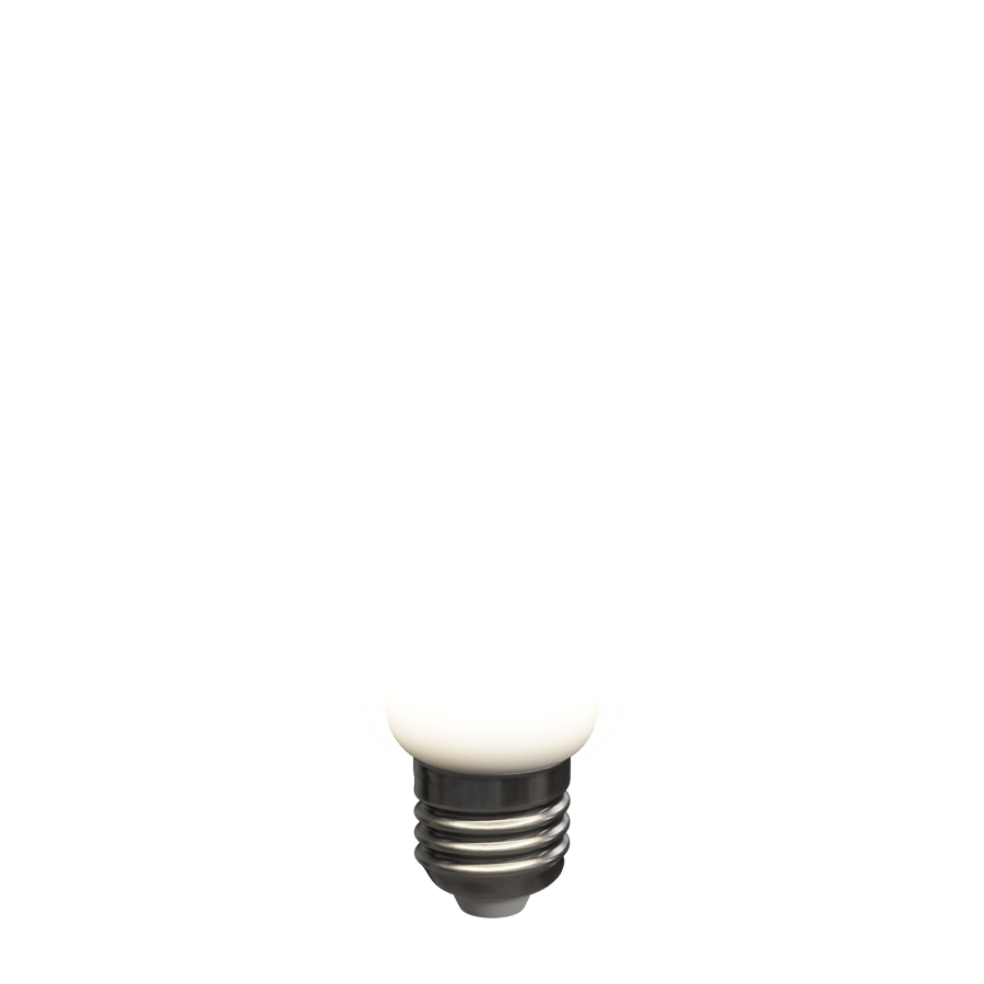 Globe Opaque Light Bulb Model