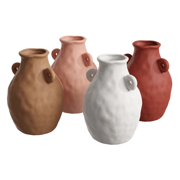 Art Deco Ceramic Amphora Vase Models