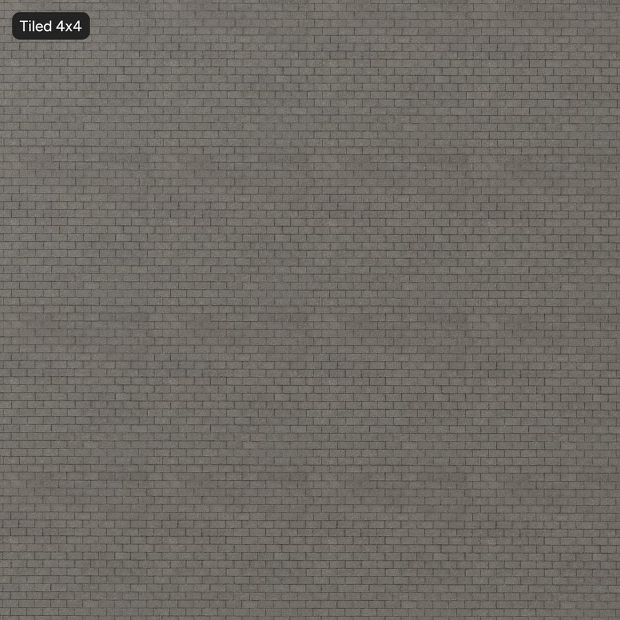 Rough Aggregate Stone Paver Texture, Dark Gray