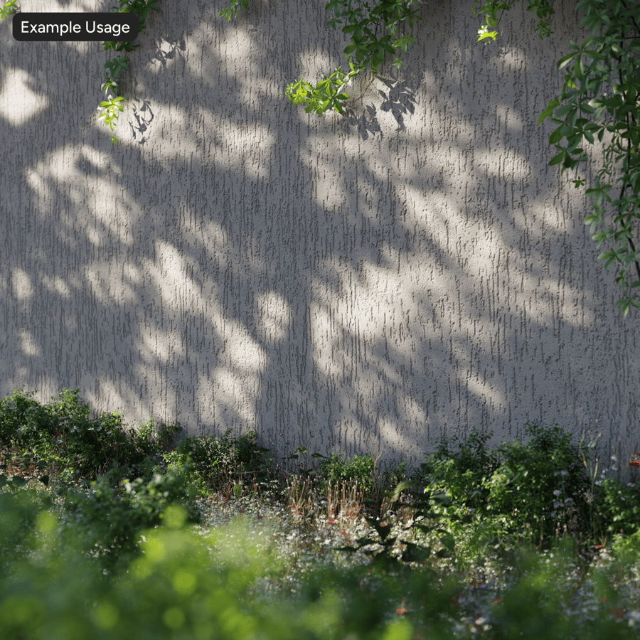 Combed Render Plaster Texture, Greige