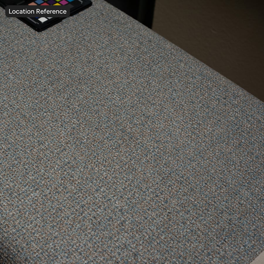 Slubbed Boucle Upholstery Fabric Texture, Teal Taupe