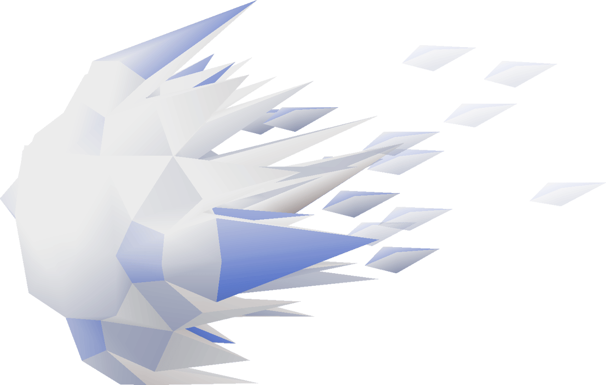 White freezing projectile that signals Vorkath’s zombified-spawn phase