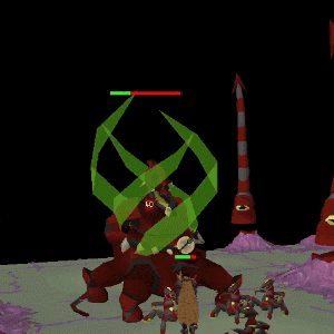 Animated view of Sire’s late-phase teleport, explosion and minion-heavy finish