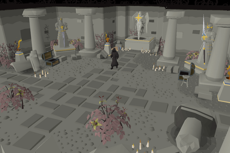 Hallowed Sepulchre lobby beneath Darkmeyer