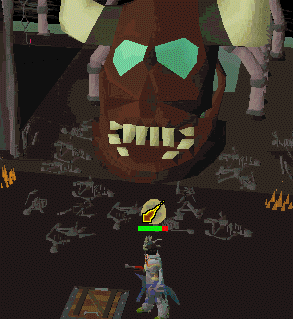 Animated example of changing protection prayers for Cerberus’s summoned souls