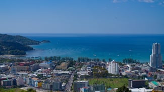 Patong Town city in Thailand