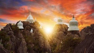 Lampang city in Thailand
