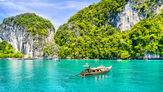 Ko Phi Phi Don island in Thailand