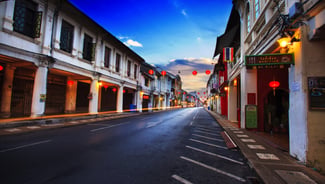 Old Phuket Town point of interest in Thailand