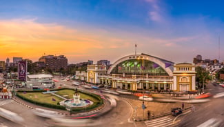 Bangkok Hua Lamphong Railway Station point of interest in Thailand