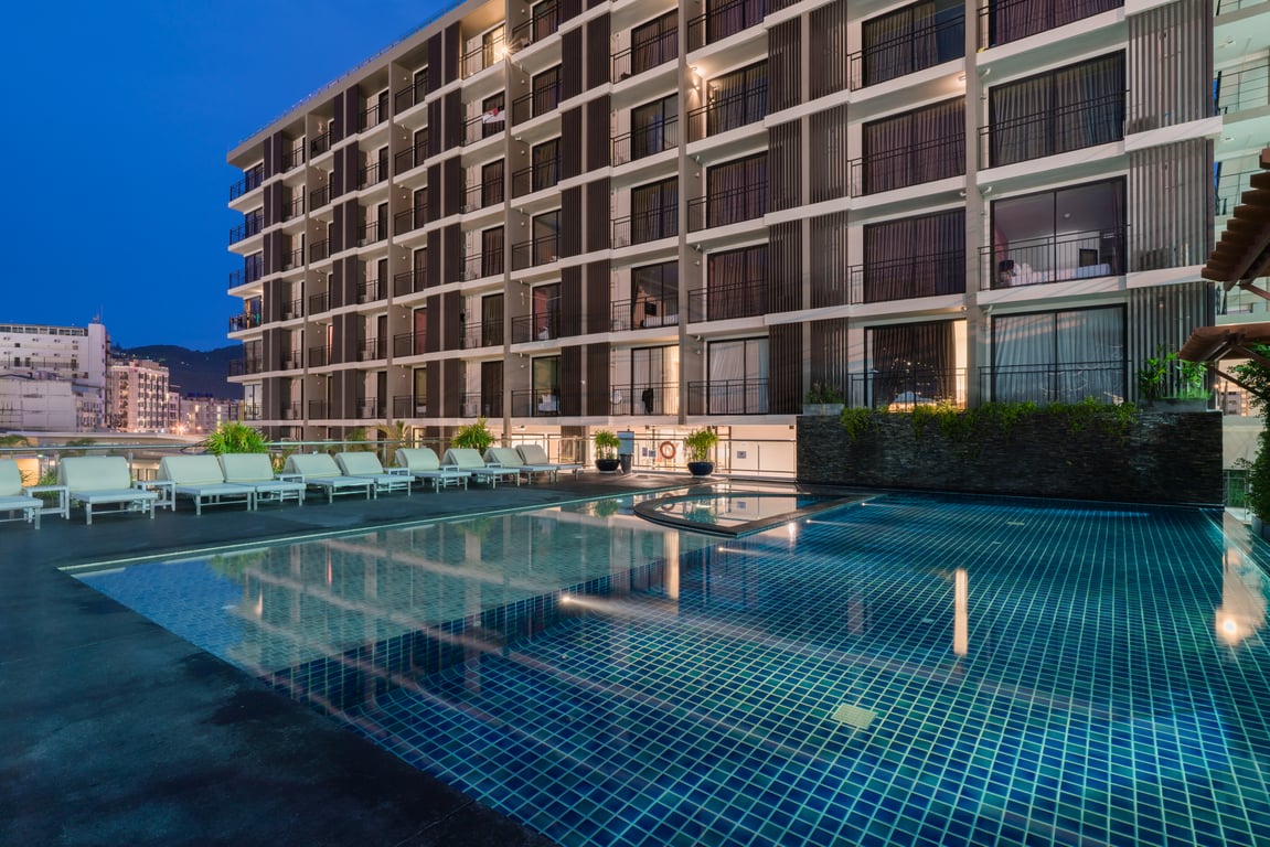 Outdoor Swimming Pool — New Square Patong