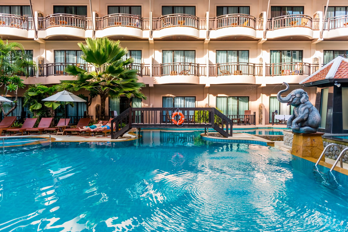 Outdoor Swimming Pool — Nipa Resort