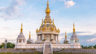 Khon Kaen city in Thailand
