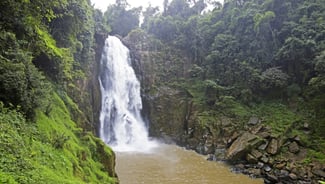 Nakhon Nayok city in Thailand