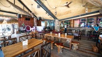 Longbar Patong Beach restaurant in Thailand