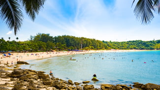 Nai Harn Beach point of interest in Thailand