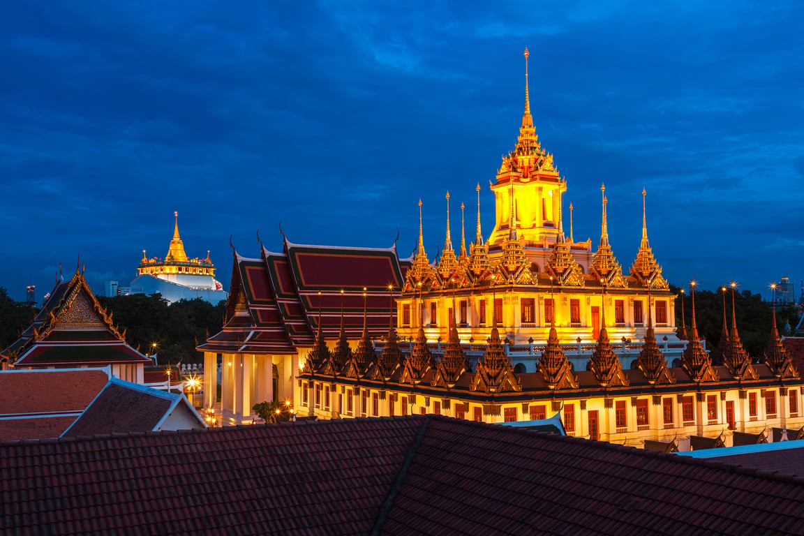 Wat Saket in Bangkok - Temple of the Golden Mount gallery image 1